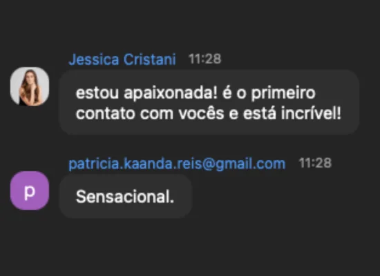 Depoimento de aluna